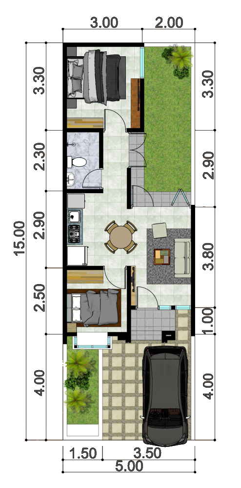 Layout Rumah
